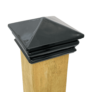 Black Glass Post Cap 4In Post Nobg 300 - Contractor’s Guide: Elevate Your Deck And Fence Projects By Including Glass Post Caps